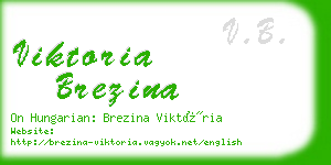 viktoria brezina business card